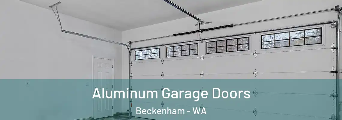 Aluminum Garage Doors Beckenham - WA