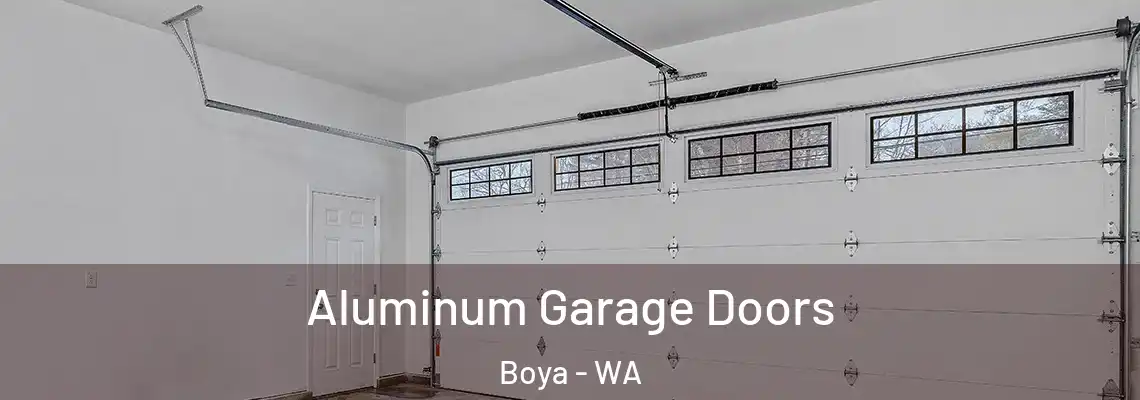 Aluminum Garage Doors Boya - WA