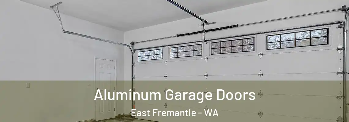 Aluminum Garage Doors East Fremantle - WA