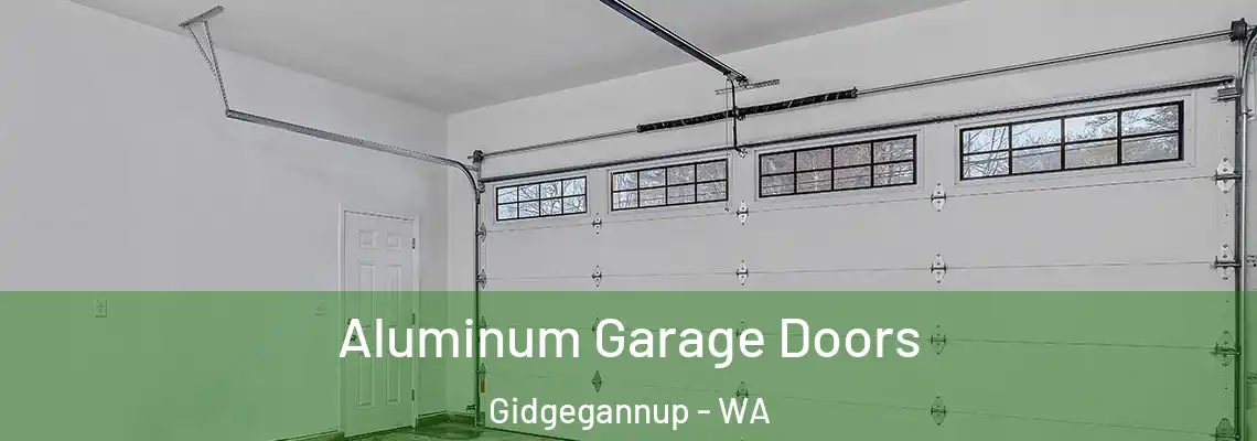 Aluminum Garage Doors Gidgegannup - WA