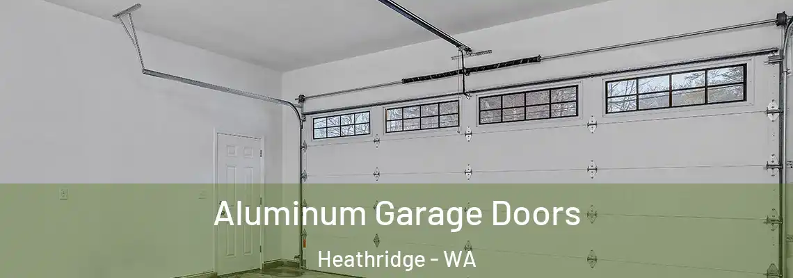 Aluminum Garage Doors Heathridge - WA