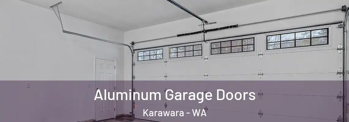 Aluminum Garage Doors Karawara - WA