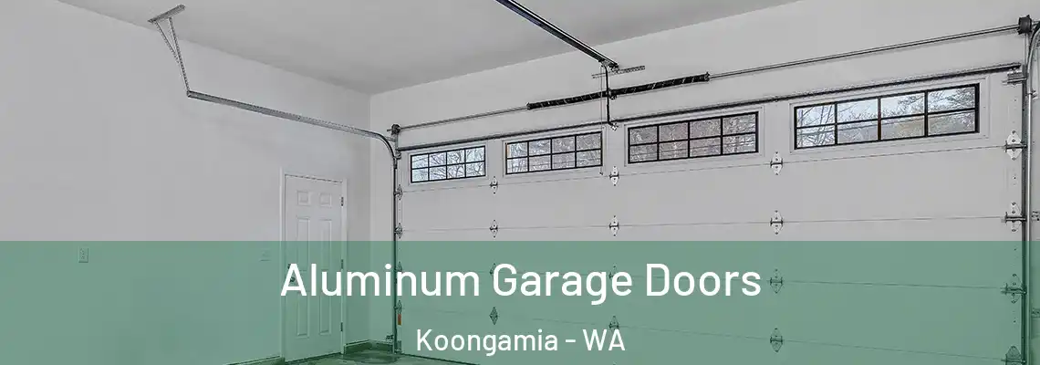 Aluminum Garage Doors Koongamia - WA