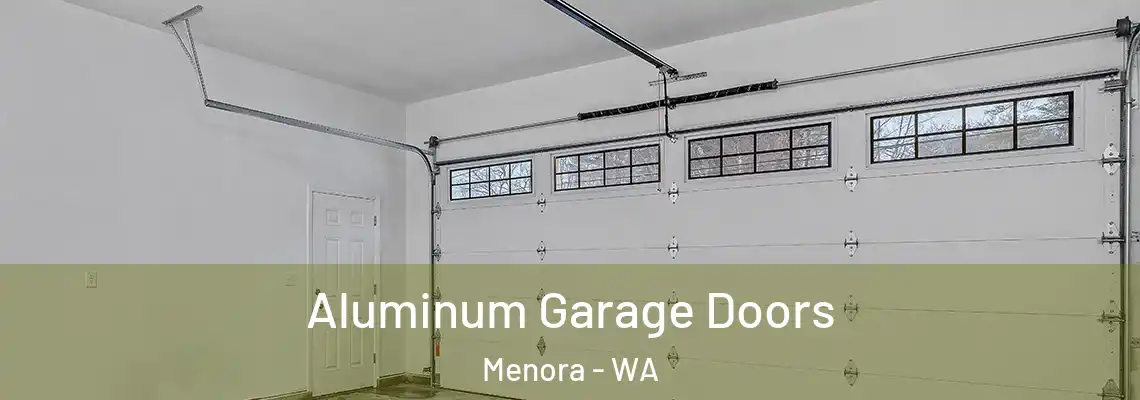  Aluminum Garage Doors Menora - WA