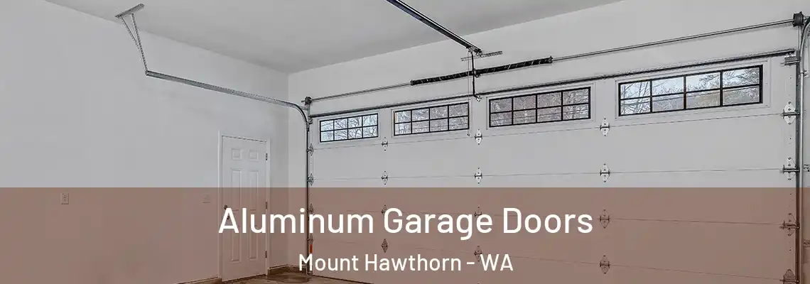Aluminum Garage Doors Mount Hawthorn - WA