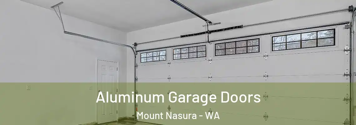 Aluminum Garage Doors Mount Nasura - WA