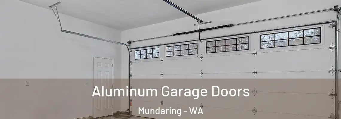 Aluminum Garage Doors Mundaring - WA