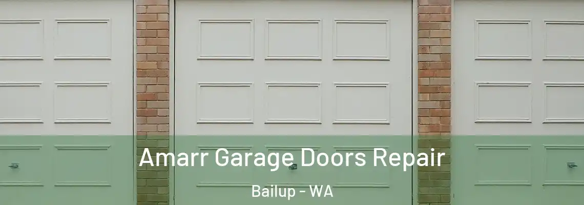 Amarr Garage Doors Repair Bailup - WA