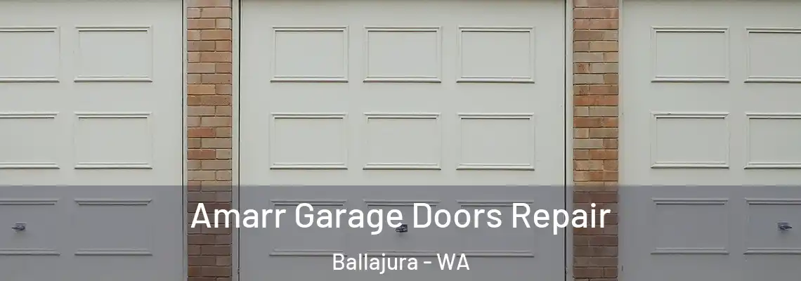 Amarr Garage Doors Repair Ballajura - WA
