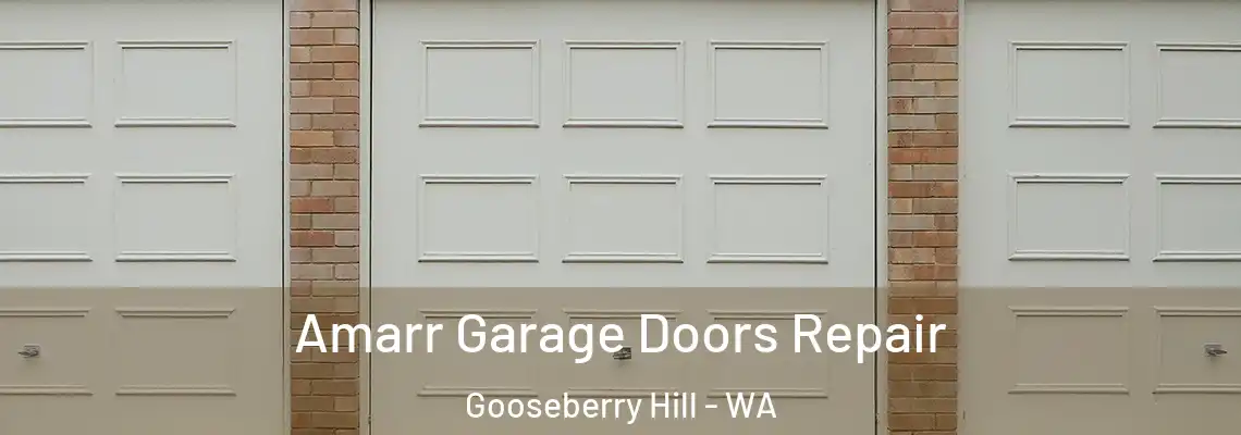 Amarr Garage Doors Repair Gooseberry Hill - WA