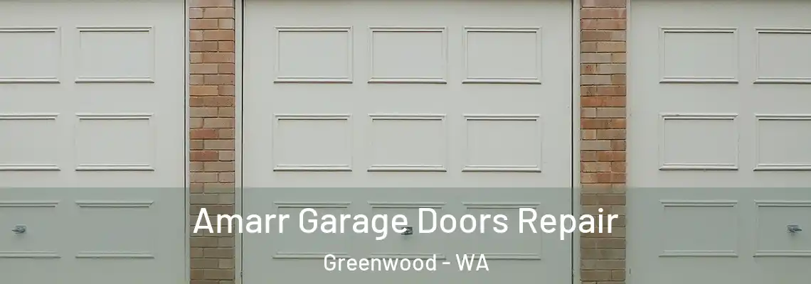 Amarr Garage Doors Repair Greenwood - WA