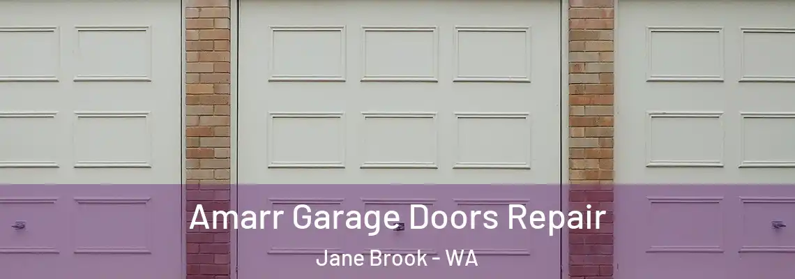 Amarr Garage Doors Repair Jane Brook - WA