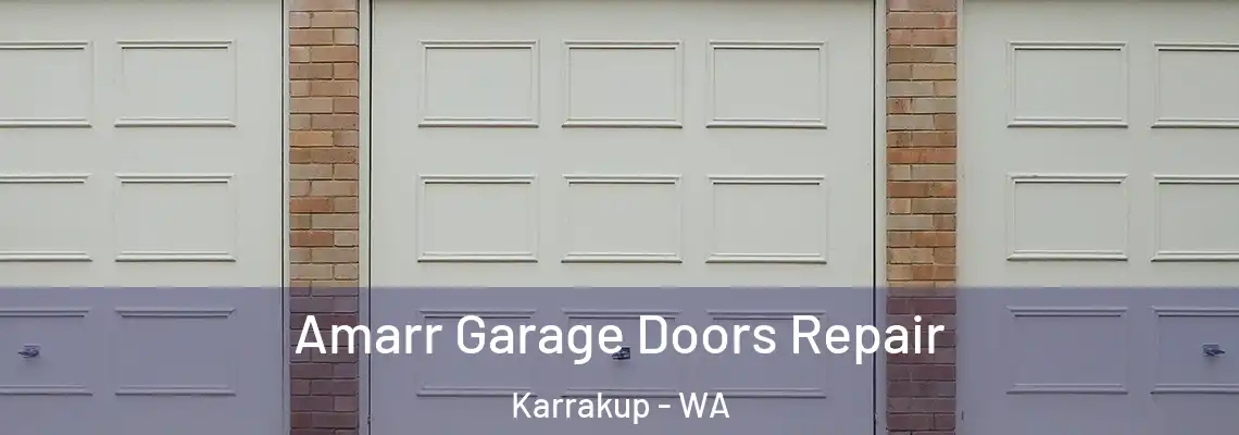 Amarr Garage Doors Repair Karrakup - WA