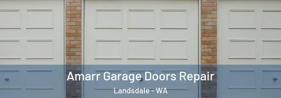 Amarr Garage Doors Repair Landsdale - WA