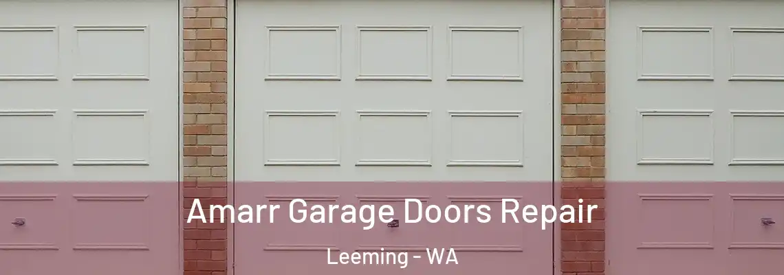 Amarr Garage Doors Repair Leeming - WA