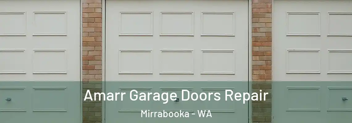 Amarr Garage Doors Repair Mirrabooka - WA