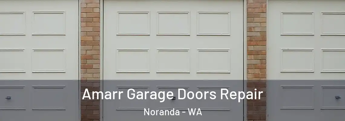 Amarr Garage Doors Repair Noranda - WA