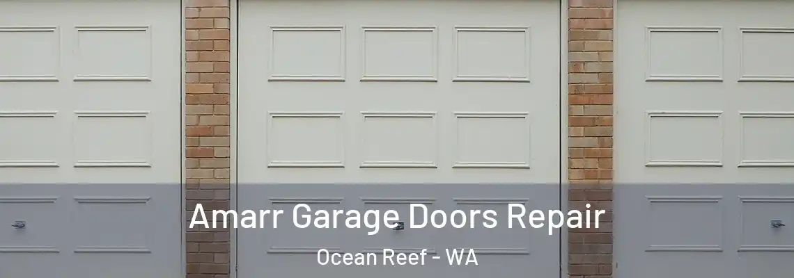 Amarr Garage Doors Repair Ocean Reef - WA