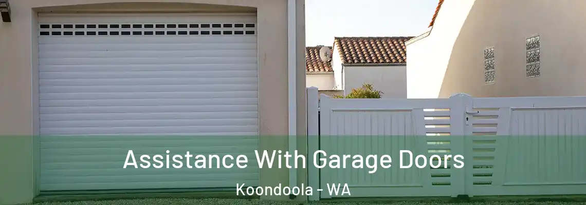 Assistance With Garage Doors Koondoola - WA