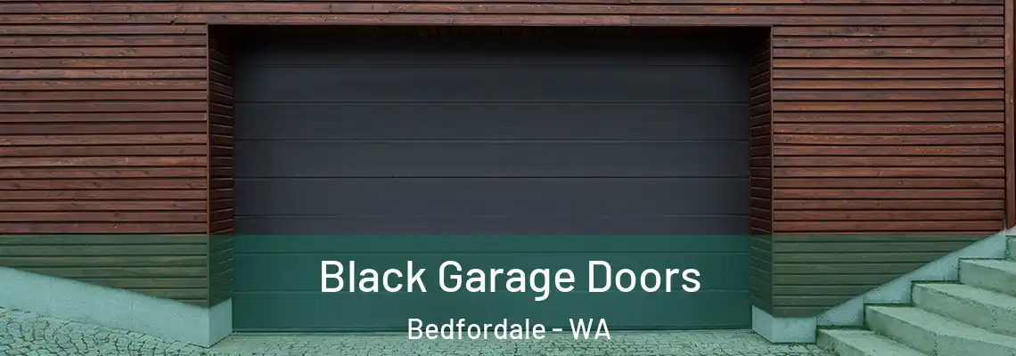 Black Garage Doors Bedfordale - WA