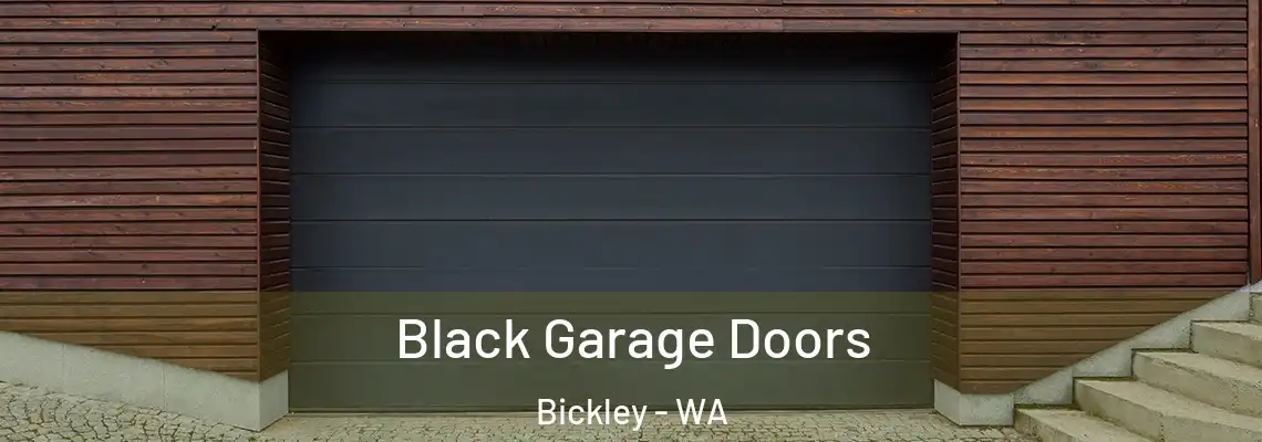 Black Garage Doors Bickley - WA