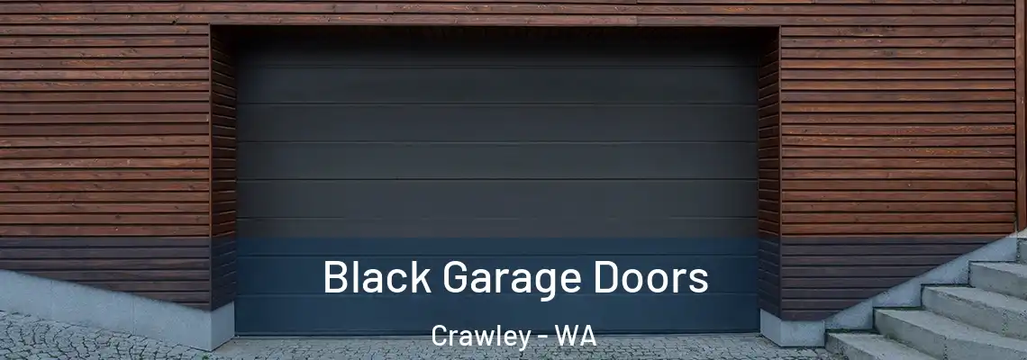 Black Garage Doors Crawley - WA