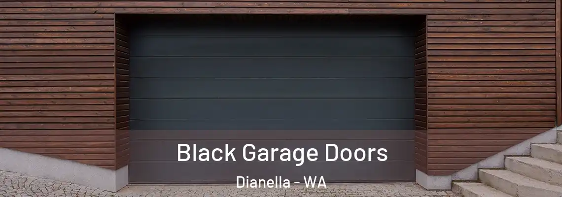 Black Garage Doors Dianella - WA