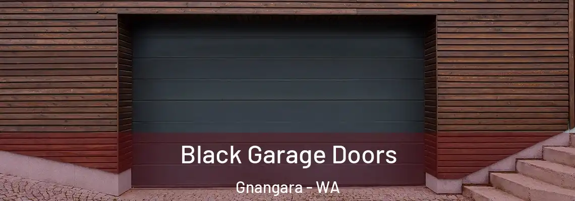  Black Garage Doors Gnangara - WA
