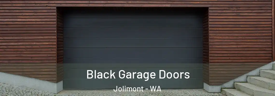 Black Garage Doors Jolimont - WA