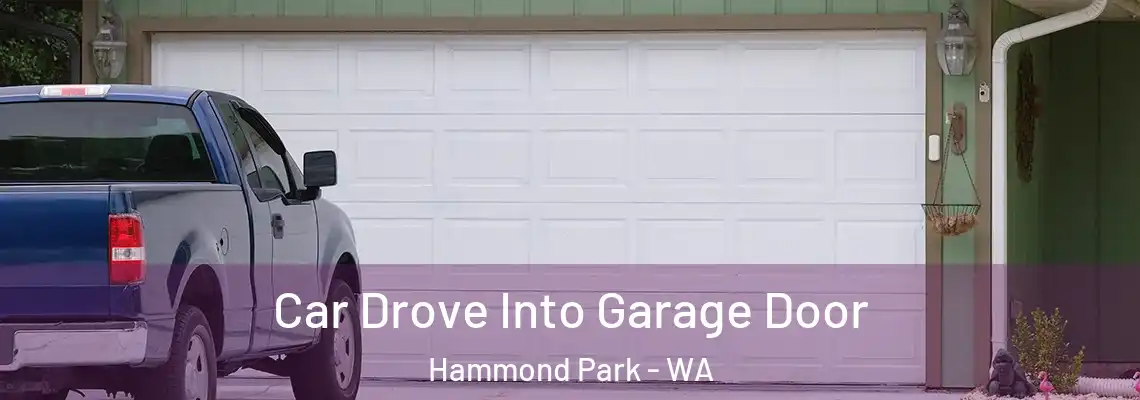 Car Drove Into Garage Door Hammond Park - WA