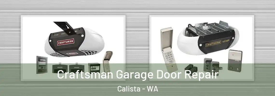 Craftsman Garage Door Repair Calista - WA
