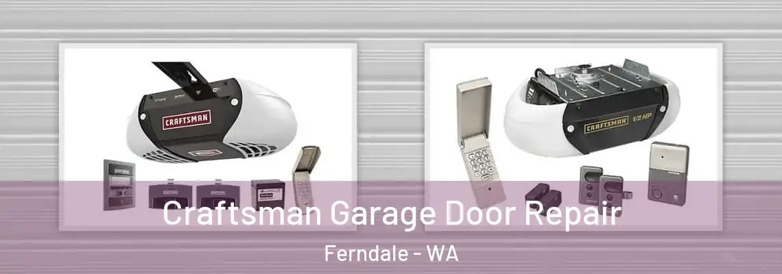 Craftsman Garage Door Repair Ferndale - WA