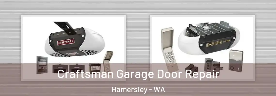Craftsman Garage Door Repair Hamersley - WA