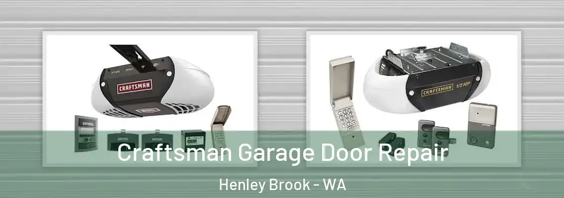 Craftsman Garage Door Repair Henley Brook - WA