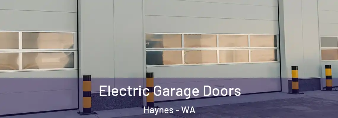 Electric Garage Doors Haynes - WA