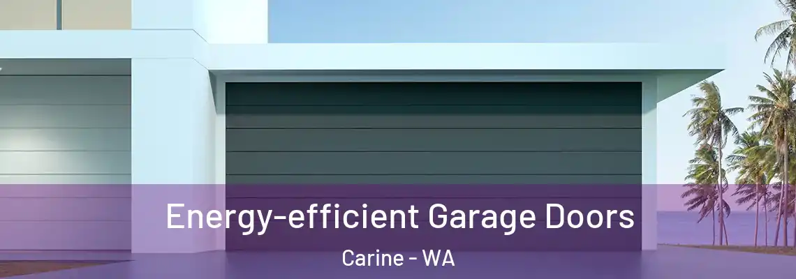 Energy-efficient Garage Doors Carine - WA