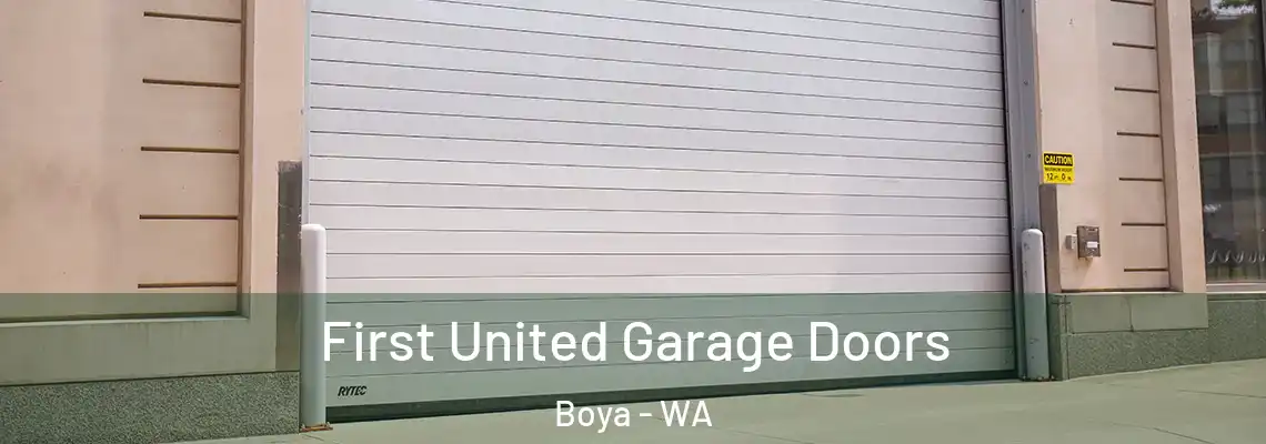First United Garage Doors Boya - WA