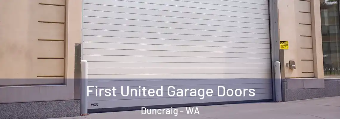 First United Garage Doors Duncraig - WA