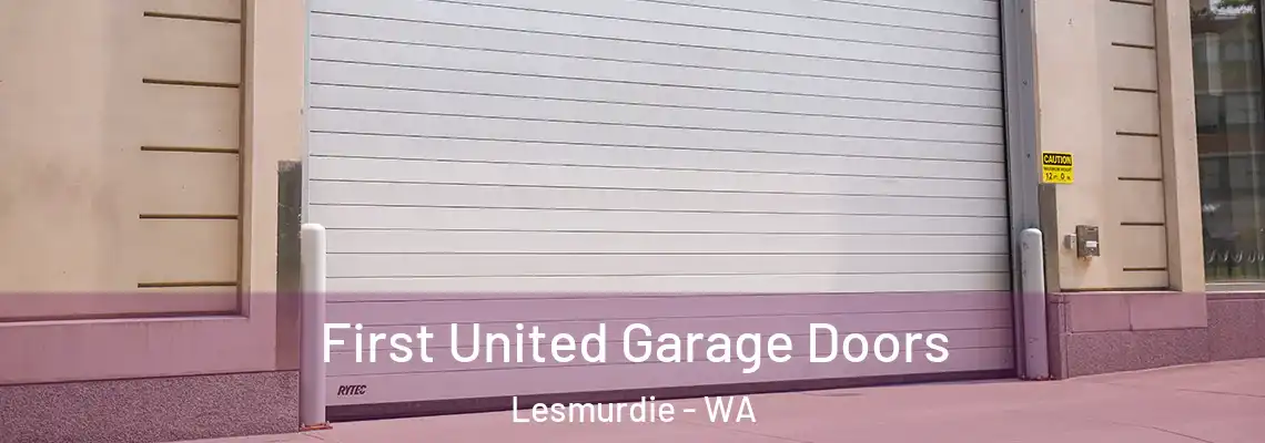 First United Garage Doors Lesmurdie - WA