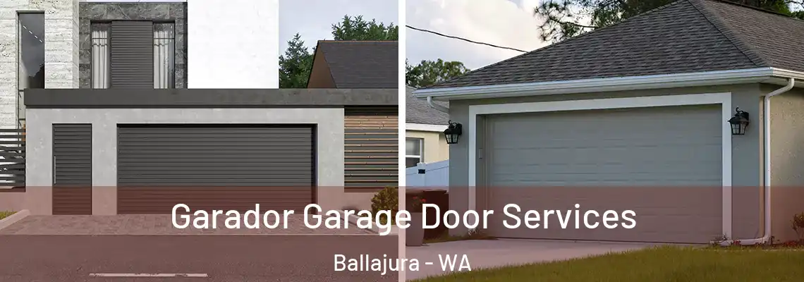 Garador Garage Door Services Ballajura - WA