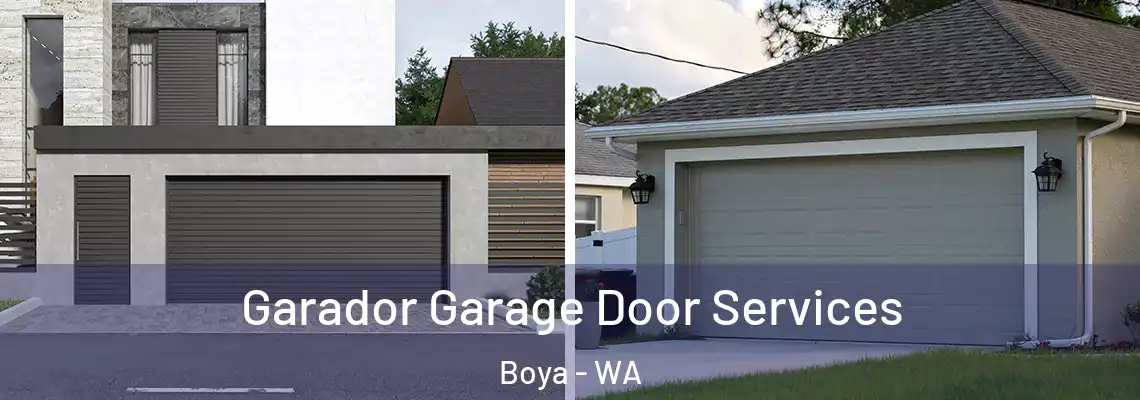 Garador Garage Door Services Boya - WA