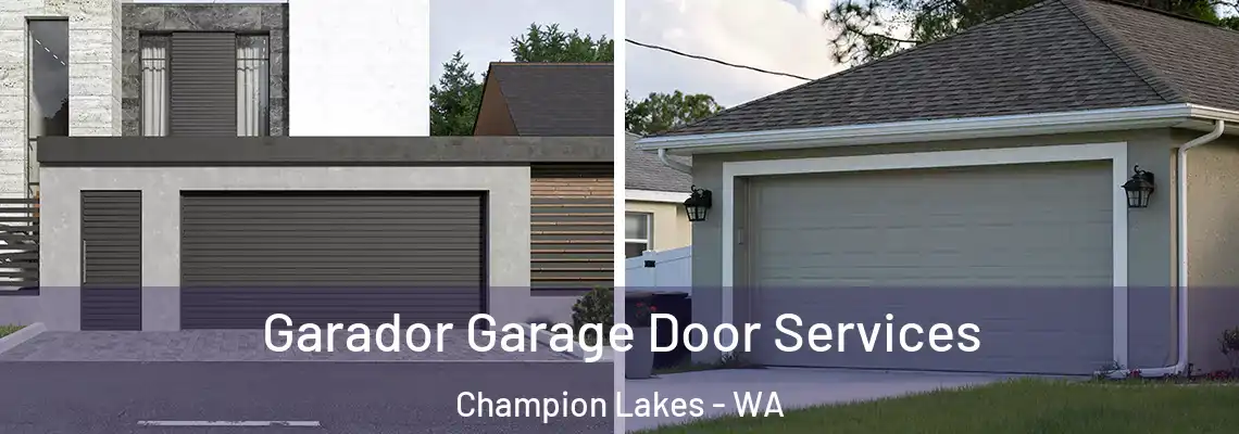 Garador Garage Door Services Champion Lakes - WA