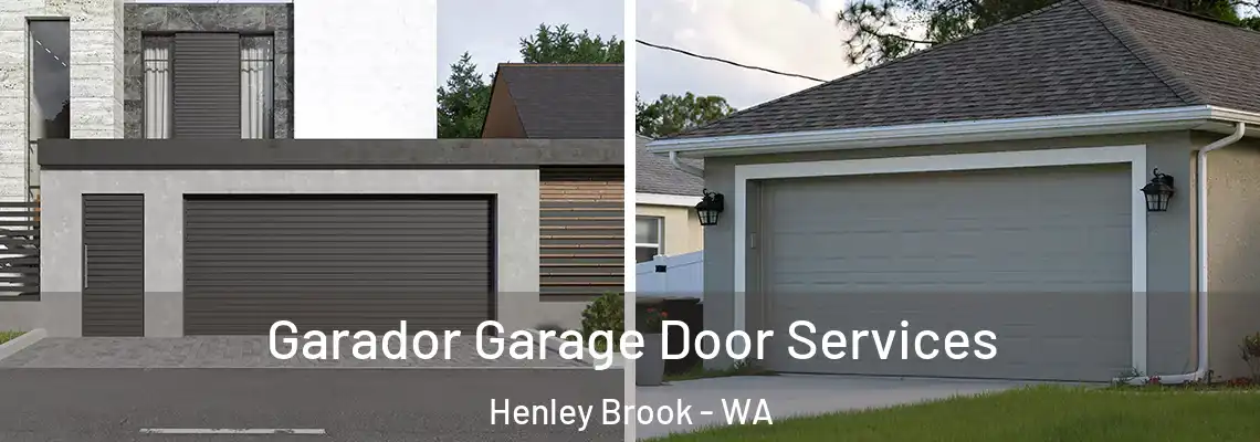 Garador Garage Door Services Henley Brook - WA