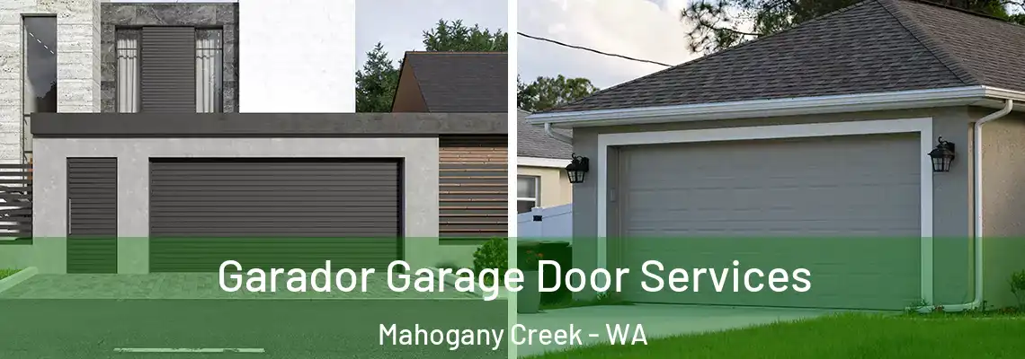 Garador Garage Door Services Mahogany Creek - WA