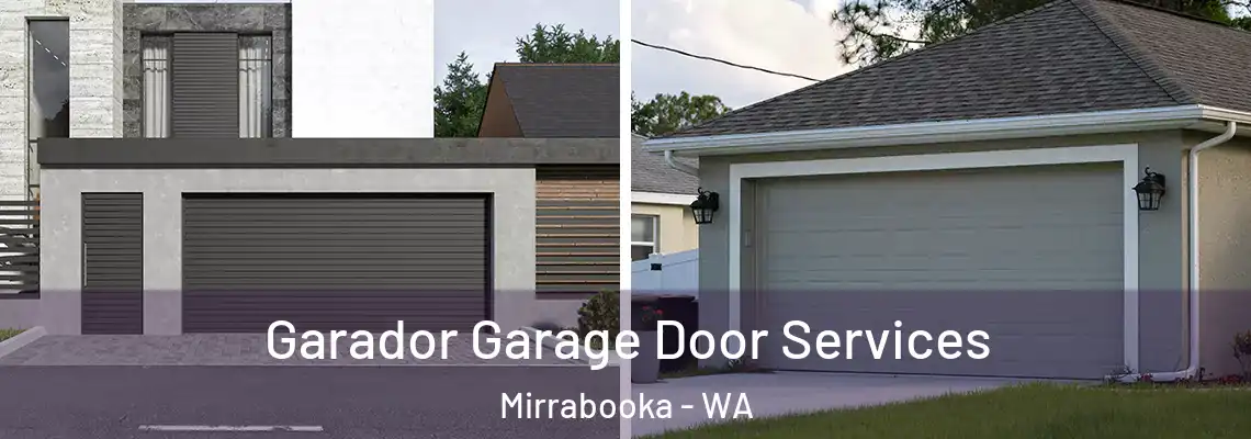 Garador Garage Door Services Mirrabooka - WA