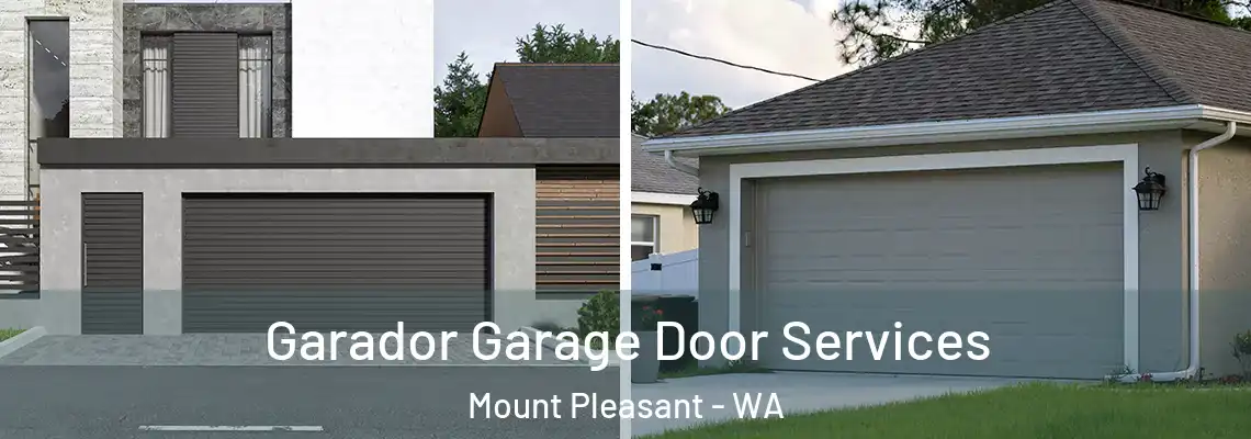 Garador Garage Door Services Mount Pleasant - WA