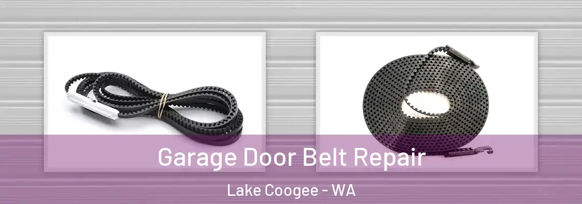 Garage Door Belt Repair Lake Coogee - WA