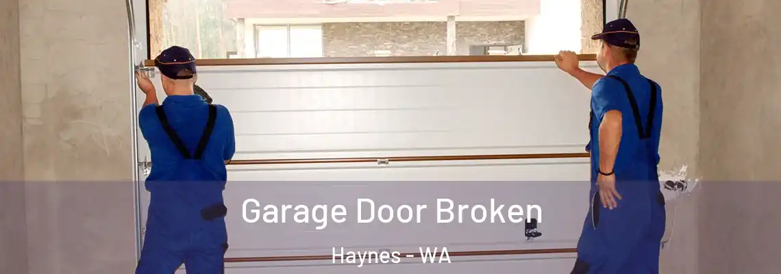 Garage Door Broken Haynes - WA