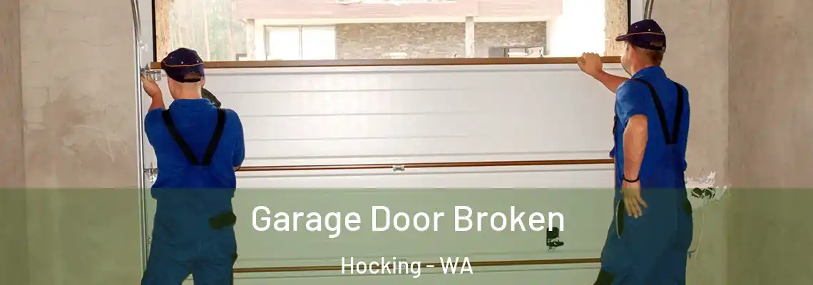 Garage Door Broken Hocking - WA