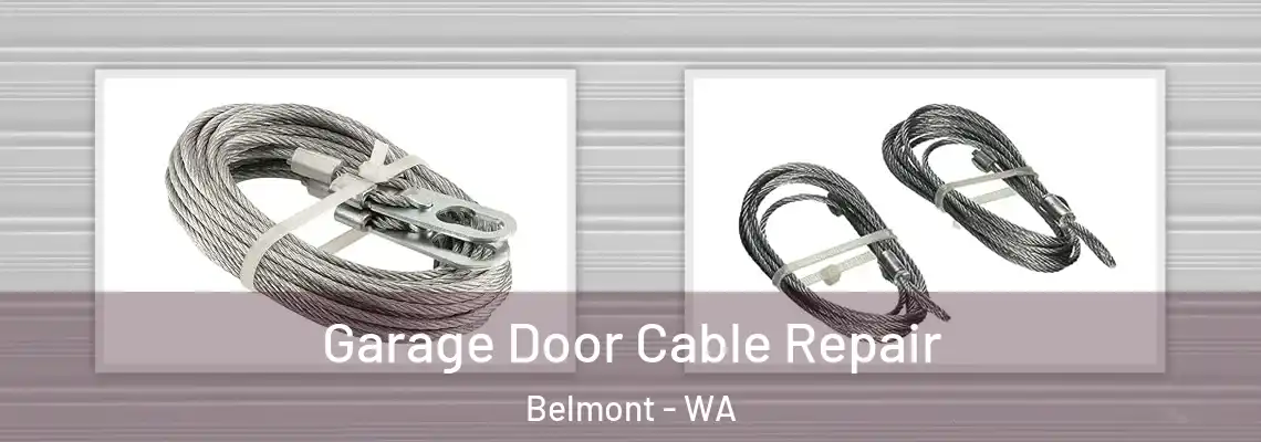  Garage Door Cable Repair Belmont - WA